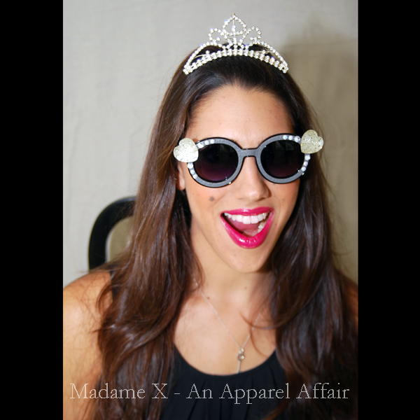 Madame X embellished sunglasses