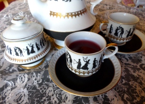 Regency style tea set
