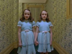 The twins from Stanley Kubrick's "The Shining"