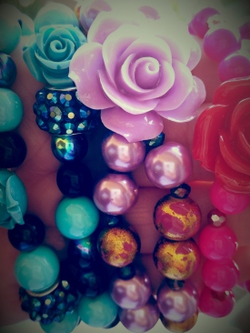 Beautiful beaded bracelets from Madame X http://madamexapparel.storenvy.com
